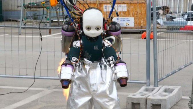 This humanoid robot is about to fly like Iron Man