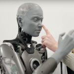 INCREDIBLY HUMANLIKE ROBOT GETS ANGRY WHEN SOMEONE BOOPS ITS NOSE