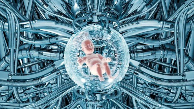 An AI robot nanny will care for human embryos in artificial wombs