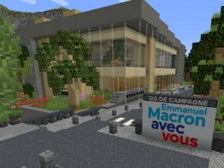 Présidentielle: on a testé la campagne de Macron sur Minecraft