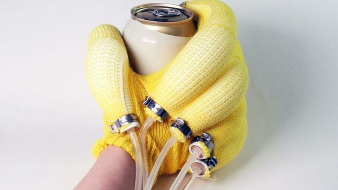Scientists 'knit' soft robotic wearables