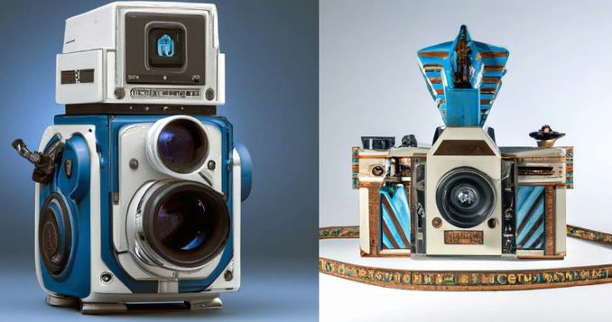 Wild Camera Designs Created by Artificial Intelligence