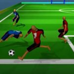 Watch how an AI system learns to play soccer from scratch