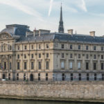 Western part of Île de la Cité, Paris, North view