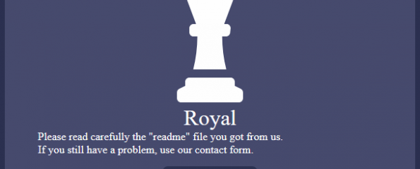 royal ransomware