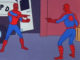 Meme deux spiderman se pointent du doigt