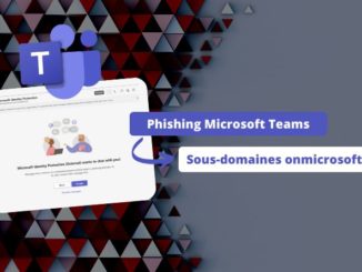 Phishing Microsoft Teams Sous domaines onmicrosoft.com